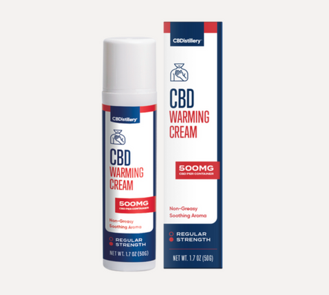 CBDistillery Warming Cream - 500mg