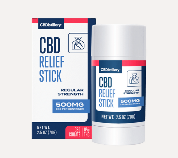 500mg Isolate CBD Relief Stick - 0% THC