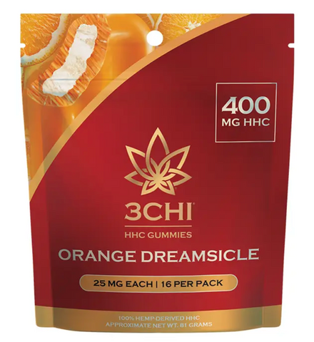 3Chi HHC Orange Dreamsicle Gummies