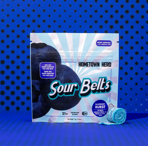 Blueberry Burst Sour Belts