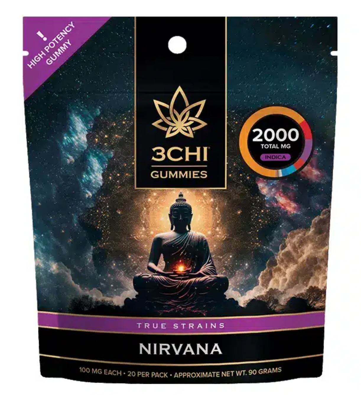 3Chi True Strains Gummies – Nirvana