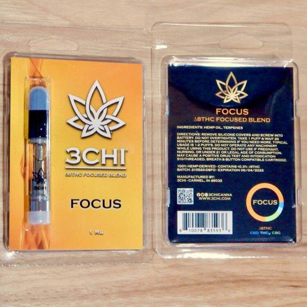 3Chi delta-8 focused blend vape cartridges