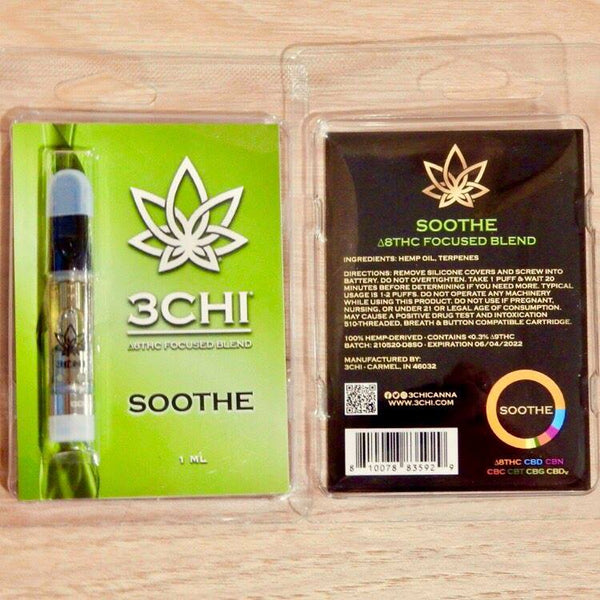 3Chi delta-8 focused blend vape cartridges