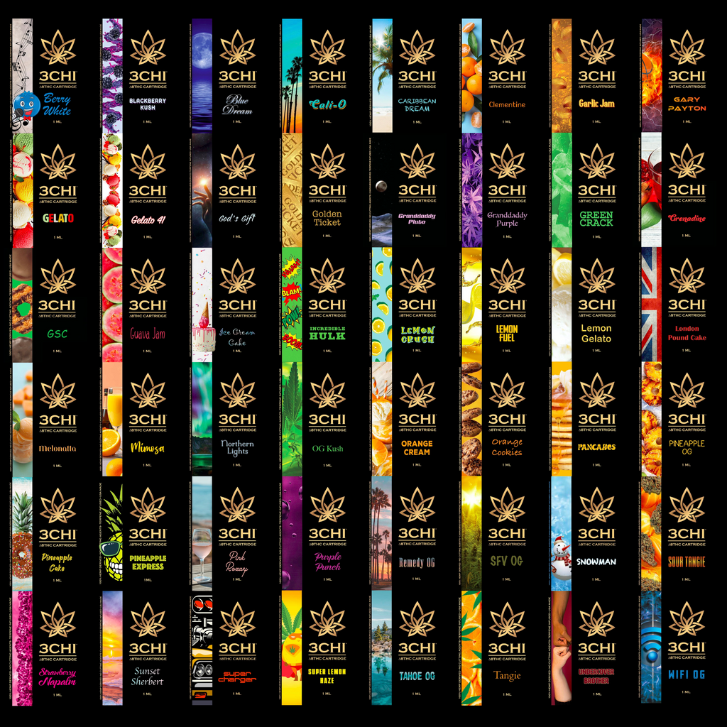 3Chi Delta-8 THC Vaporizer Cartridge Rolling Trees LLC 3Chi Delta-8 THC Vaporizer Cartridge Rolling Trees LLC