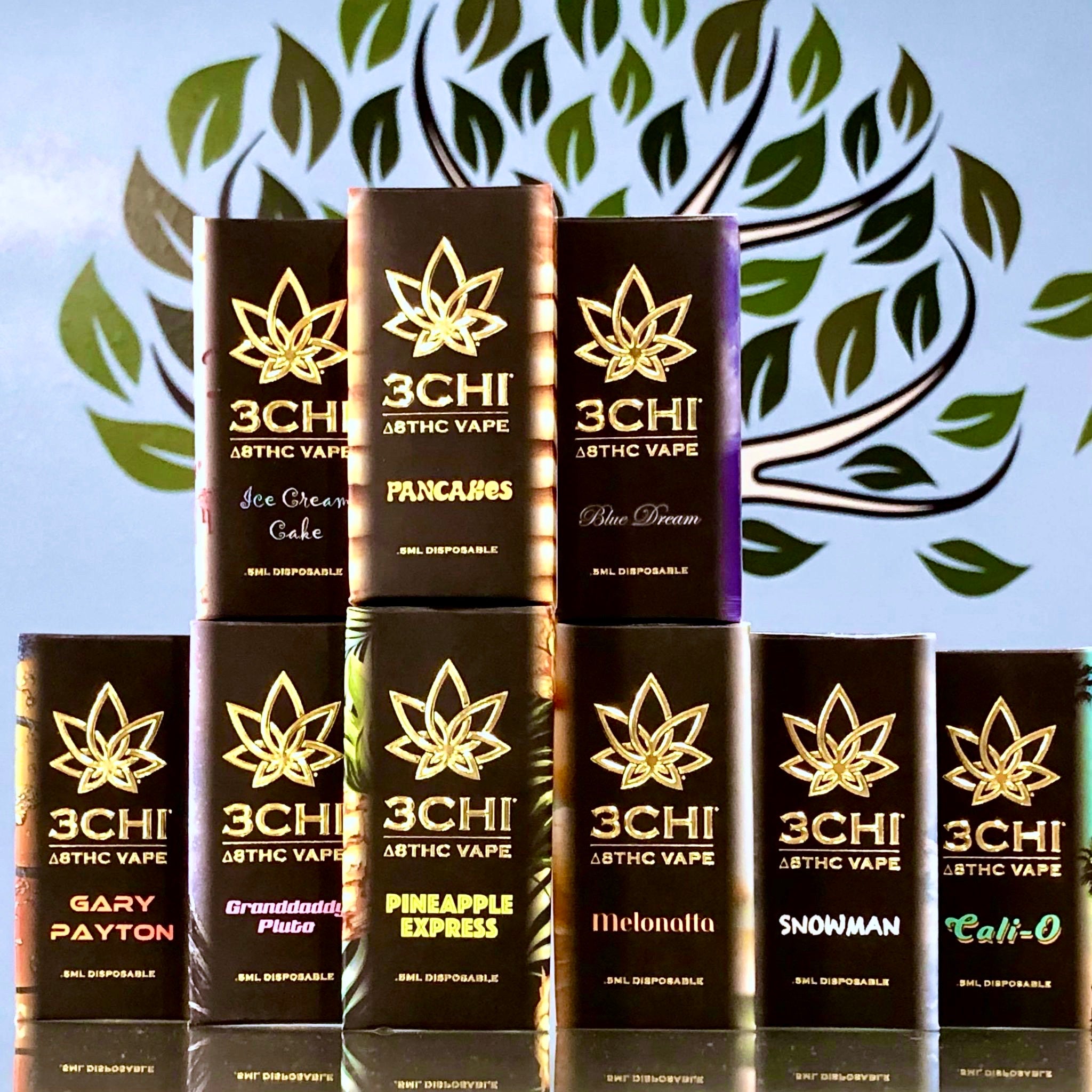 3Chi Delta-8 Disposable Vaporizer 1 Ml Rolling Trees LLC 3Chi Delta-8 Disposable Vaporizer 1 Ml Rolling Trees LLC