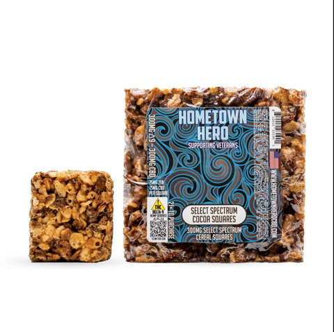 Hometown Hero Select Spectrum Cereal Squares 300mg delta-9 THC