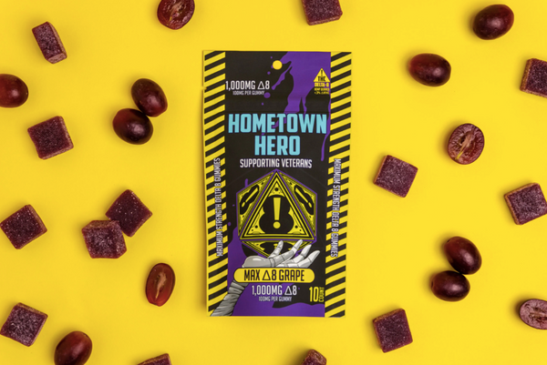 Hometown Hero Max Delta-8 Gummies (1,000mg)