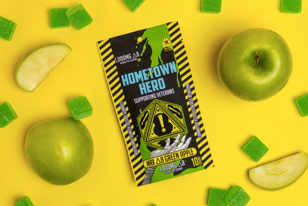 Hometown Hero Max Delta-8 Gummies (1,000mg)