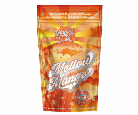 Mellow Mango Delta-9 THC Gummies