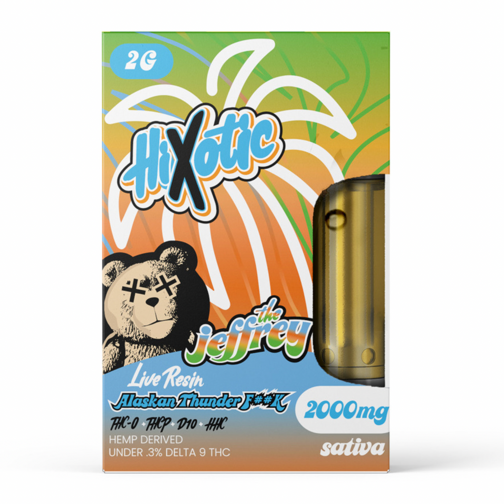 Hixotic 2 Gram Live Resin Vape Cartridge Rolling Trees LLC Hixotic 2 Gram Live Resin Vape Cartridge Rolling Trees LLC