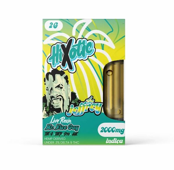 Hixotic 2 Gram Live Resin Vape Cartridge