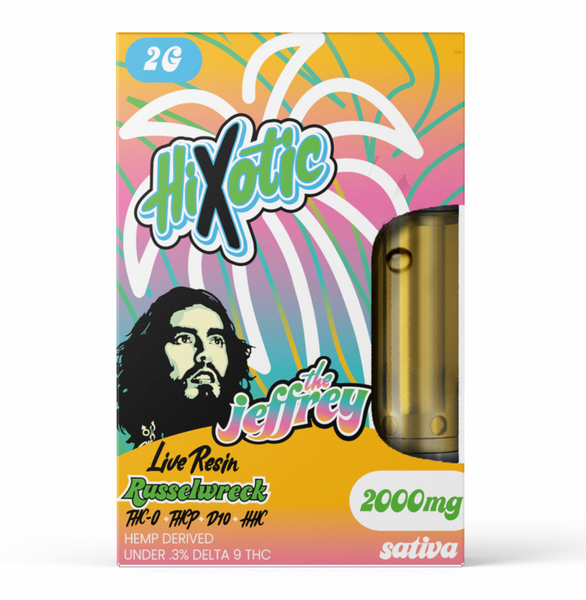 Hixotic 2 Gram Live Resin Vape Cartridge